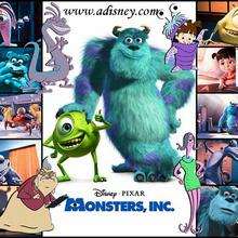 Monstruos SA - Dibujar Dibujos - Dibujos para DESCARGAR - FONDOS GRATIS - Fondos de escritorios Disney