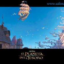 El planeta del tesoro - Dibujar Dibujos - Dibujos para DESCARGAR - FONDOS GRATIS - Fondos de escritorios Disney