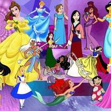 Fondo de pantalla : Las princesas Disney