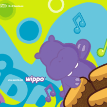 Wippo color de la música - Dibujar Dibujos - Dibujos para DESCARGAR - FONDOS GRATIS - Fondos de escritorios de Gusanito