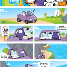 Curvas peligrosas - Lecturas Infantiles - Tiras Cómicas - las tiras cómicas de Gusanito