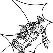Batman cayendo - Dibujos para Colorear y Pintar - Dibujos para colorear SUPERHEROES - Dibujos para colorear BATMAN - Dibujos para pintar BATMAN GRATIS
