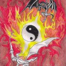 Ilustración : El dragón de Estefania
