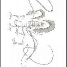 El dragón de Flora - Dibujar Dibujos - Dibujos de NIÑOS - Dibujos de ANIMALES - Dibujos de DRAGONES
