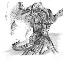 Ilustración : El dragón de Pablo