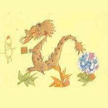 El dragón de Yade - Dibujar Dibujos - Dibujos de NIÑOS - Dibujos de ANIMALES - Dibujos de DRAGONES