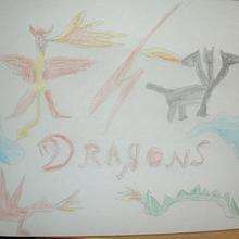 Los dragones de Rayan - Dibujar Dibujos - Dibujos de NIÑOS - Dibujos de ANIMALES - Dibujos de DRAGONES