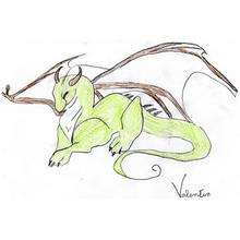 El dragón de Valentín - Dibujar Dibujos - Dibujos de NIÑOS - Dibujos de ANIMALES - Dibujos de DRAGONES