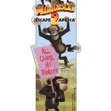 Marcador: los chimpancés - Manualidades para niños - Manualidades infantiles - Marcadores y letreros muy chulos - Marcadores de páginas : Madagascar 2
