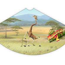 Sombrero de Melman la jirafa - Manualidades para niños - Manualidades infantiles - Sombreros de Madagascar 2