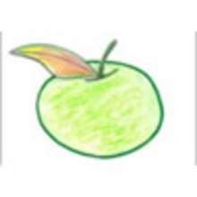 Dibuja una manzana - Dibujar Dibujos - Aprender cómo dibujar paso a paso - Dibujar dibujos FRUTAS