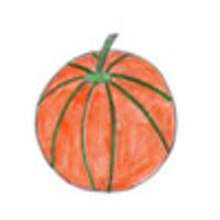 Dibuja un melón - Dibujar Dibujos - Aprender cómo dibujar paso a paso - Dibujar dibujos FRUTAS