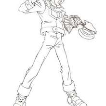 Dibujo personaje Yu Gi Oh 6 - Dibujos para Colorear y Pintar - Dibujos para colorear MANGA - Dibujos para colorear de YU GI OH - Dibujos para colorear PERSONAJES YU GI OH