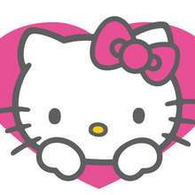 Fondo hello kitty corazón - Dibujar Dibujos - Dibujos para DESCARGAR - FONDOS GRATIS - Fondos de escritorio Hello Kitty