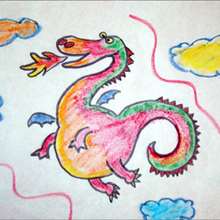 Dibuja un dragón - Dibujar Dibujos - Aprender cómo dibujar paso a paso - Dibujar dibujos PERSONAJES - Dibujar personajes de cuentos