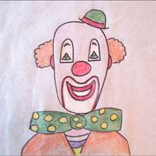 Dibuja a un payaso - Dibujar Dibujos - Aprender cómo dibujar paso a paso - Dibujar dibujos PERSONAJES - Dibujar personajes del circo
