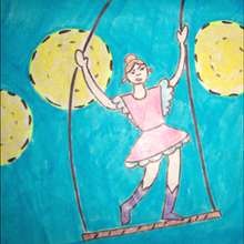 Dibuja a una trapecista - Dibujar Dibujos - Aprender cómo dibujar paso a paso - Dibujar dibujos PERSONAJES - Dibujar personajes del circo