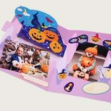 Album Pop-up de Halloween en 2D - Manualidades para niños - Papiroflexia facil - Personajes de papel para HALLOWEEN