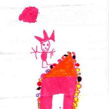 Dibujo de Ines (españa) - Dibujar Dibujos - Dibujos infantiles para IMPRIMIR - Dibujos DIA DE LA MADRE para imprimir - Dibujos de niños de 4 a 6 años DIA DE LA MADRE