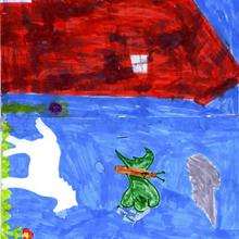 Dibujo de Nicolas (Gibraltar) - Dibujar Dibujos - Dibujos infantiles para IMPRIMIR - Dibujos DIA DE LA MADRE para imprimir - Dibujos de niños de 4 a 6 años DIA DE LA MADRE