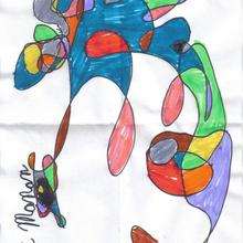 Dibujo del dia de la madre de Paolo Labrousse (Francia) - Dibujar Dibujos - Dibujos infantiles para IMPRIMIR - Dibujos DIA DE LA MADRE para imprimir - Dibujos del DIA DE LA MADRE por niños de 7 a 10 años