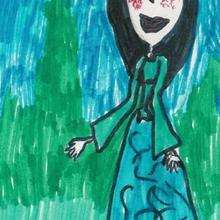 Dibujo de Sara Carvallo - Dibujar Dibujos - Dibujos infantiles para IMPRIMIR - Dibujos DIA DE LA MADRE para imprimir - Dibujos del DIA DE LA MADRE por niños de 7 a 10 años