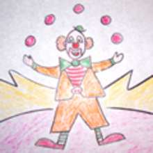 Dibujar personajes del circo - Aprender cómo dibujar paso a paso - Dibujar Dibujos