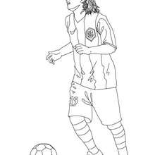 Dibujo para colorear : Lionel Messi