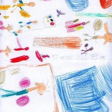 Ilustración infantil : Disciplinas olimpicas (Alejandro Miramontes, 5 años)