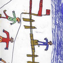 Ilustración infantil : Ganador de carrera (Daniel Gonzalez, 8 años)