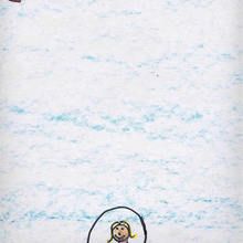 Gimnasia ritmica (Ines Mato, 7 años) - Dibujar Dibujos - Dibujos de NIÑOS - Dibujos de DEPORTES - Dibujos de los juegos olimpicos del CEIP A Gandara Sofan-Carballo
