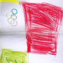 Ilustración infantil : Podio olimpico (Ivan VAeerela, 5 años)