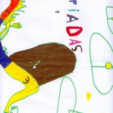 Ilustración infantil : Olimpiadas 2012 ( Juan Vazquez, 5 años)