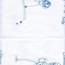 Ilustración infantil : Deportistas olimpicos (Laura Formoso, 6 años)