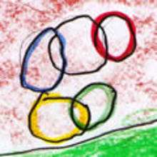 olimpiadas, Dibujos de los juegos olimpicos del CEIP Francisco Vales Villamarin - Betanzos