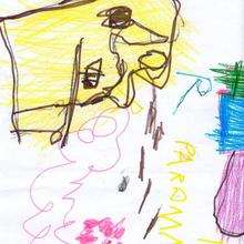 Dibujo de Tomas Gomez - 4 años - Dibujar Dibujos - Dibujos de NIÑOS - Dibujos de DEPORTES - Dibujos de los juegos olimpicos del CPI Padrenda Crespos - Ourense
