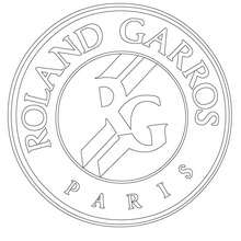 Dibujo para colorear : Roland Garros