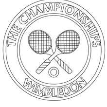 Dibujo para colorear : Wimbledon