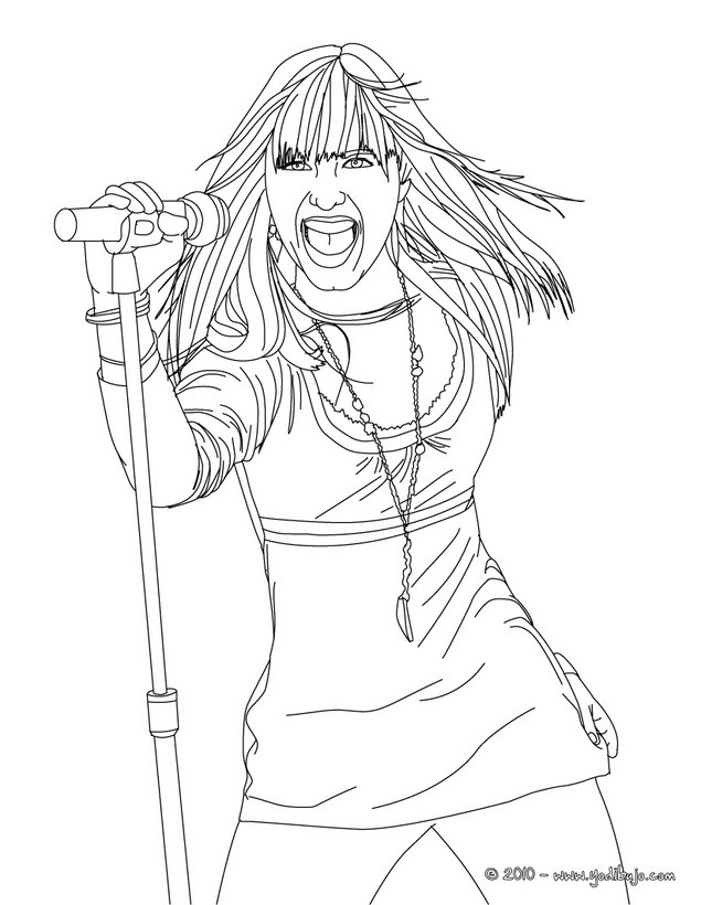 Mobile/demi Lovato Coloring Book Coloring Pages