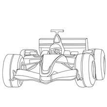 Dibujo para colorear : Formula 1