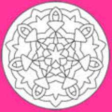 MANDALAS ROSETON para colorear - Dibujos para colorear MANDALAS - Dibujos para Colorear y Pintar