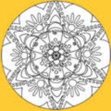 MANDALAS DE FLORES para colorear - Dibujos para colorear MANDALAS - Dibujos para Colorear y Pintar