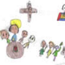 Dibujo de Semana Santa 2 - Dibujar Dibujos - Dibujos infantiles para IMPRIMIR - Dibujos SEMANA SANTA