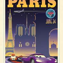 Imagen : Dibujo Cars 2  en Paris