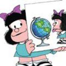 Mafalda y el globo - Dibujar Dibujos - Dibujos para VER - Dibujos MAFALDA