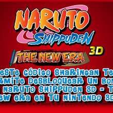 Codigos Sharingan: Códigos secretos para el videojuego Naruto the new era