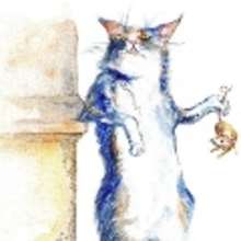 El gato y el ratón hacen vida común - Lecturas Infantiles - Cuentos infantiles - Cuentos clásicos - Los cuentos de Grimm