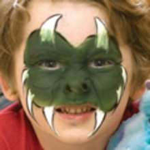 Manualidad infantil : Maquillaje de MONSTRUO VERDE para Halloween