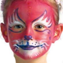 Maquillaje GATO ROSA - Manualidades para niños - MAQUILLAJE para niños - Maquillaje ANIMALES