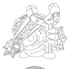 Dibujo de SHROOMBOOM para colorear Skylanders Giants - Dibujos para Colorear y Pintar - Dibujos para colorear SUPERHEROES - Dibujos de SKYLANDERS GIANTS para colorear